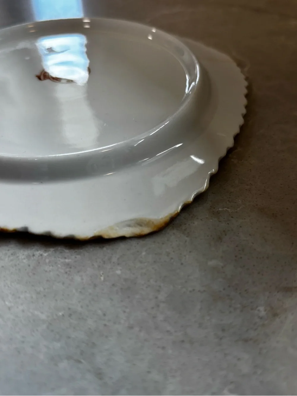 Vintage Royal Stafford Imari Covered Butter Dish Dome English Bone China 1930s